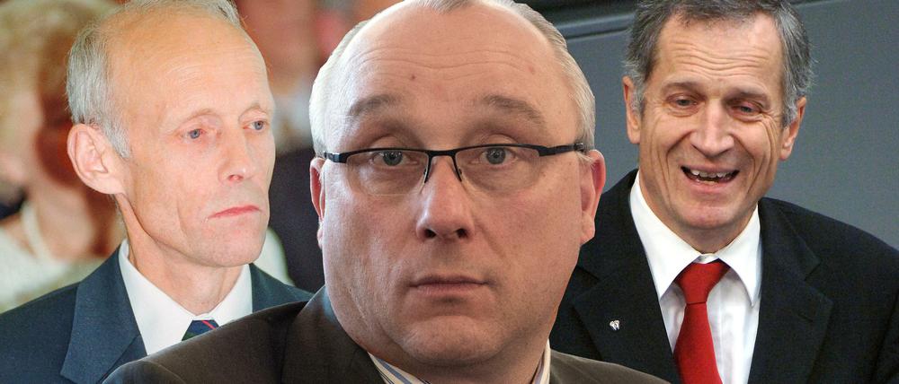 Drei für den Bundestag: Wilhelm von Gottberg, Jens Maier und Martin Hohmann  (von links)
