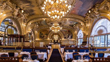 Ein Restaurant wie aus einer Theaterszene: das Train Bleu im Pariser Gare de Lyon.