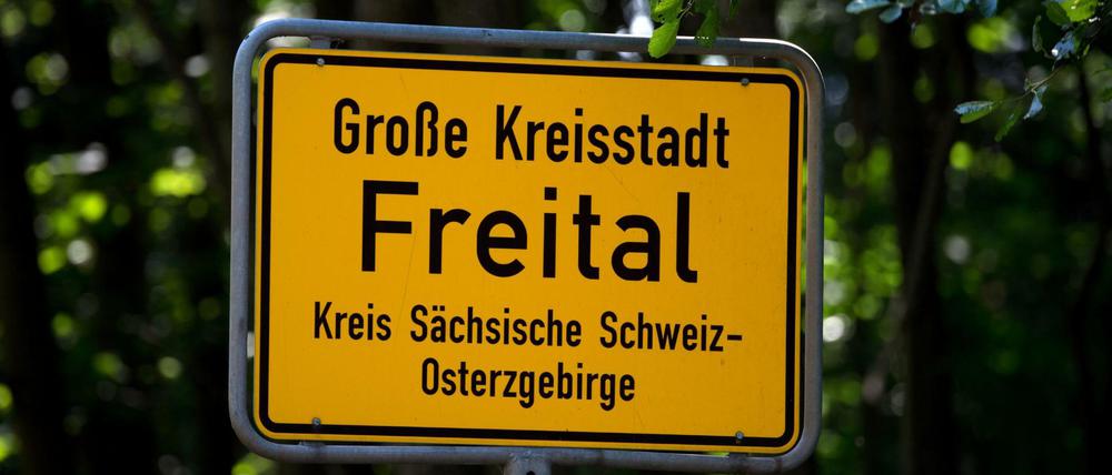 Freital ist wegen Anti-Asyl-Protesten seit Frühjahr vergangenen Jahres in den Schlagzeilen