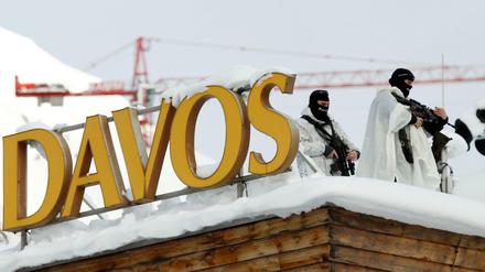 Gut bewacht: das Congress Hotel in Davos, in dem ab heute das Weltwirtschaftsforum stattfindet