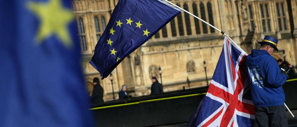 Für einen Übergangsphase bis zum 31. Dezember 2020 könnten Großbritannien und die EU noch verbunden sein.