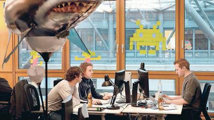Die bekannteste Start-up-Schmiede ist Rocket Internet. Der Online-Händler Zalando gehört unter anderem dazu. Foto: Jens Kalaene/dpa