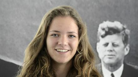 Aileen von Alvensleben, 14, aus Zehlendorf: "Viel für die deutsch-amerikanische Freundschaft getan"