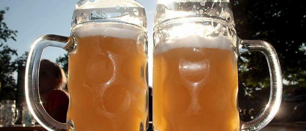 Liebliches Wetter, köstliches Bier. Die Biergärten in Berlin eröffnen.