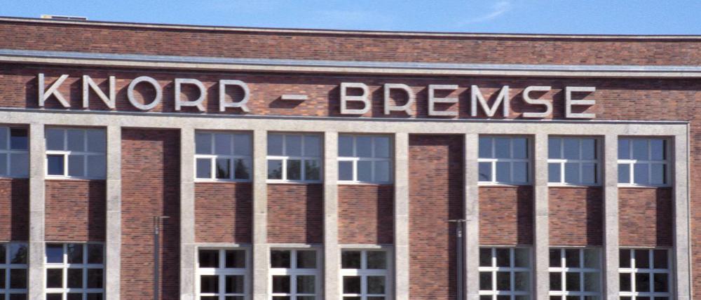 Eine Gebäude der ehemaligen Knorr-Bremse AG in Berlin.