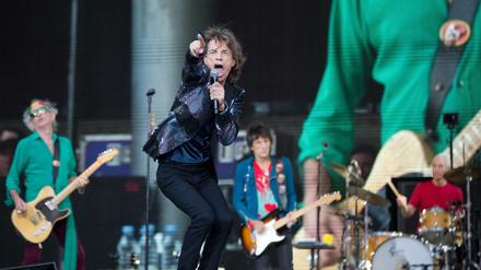 An diesem Freitag spielen die Rolling Stones live in Berlin. Das Bild zeigt die Band bei ihrem Konzert auf der Waldbühne 2014.