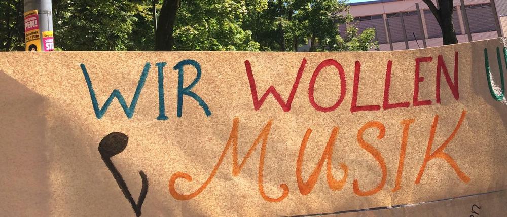 Klare Ansage am Rheingau-Gymnasium: "Wir wollen unsere Musik"