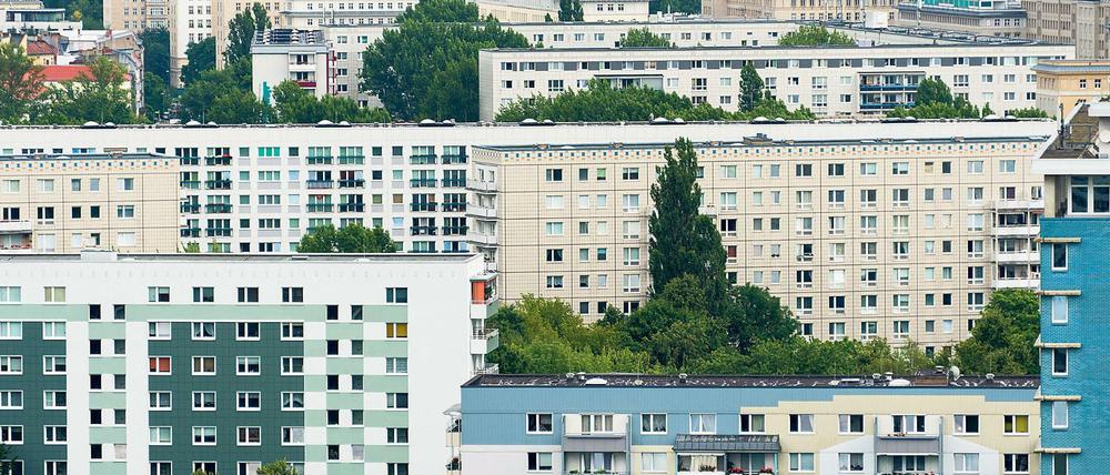 Viele Flachdächer in Berlin bieten noch viel freie Fläche für Wohnraum.