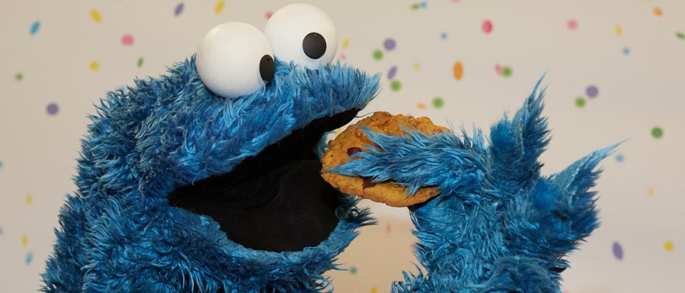Er liebt Kekse: das Krümelmonster Cookie.
