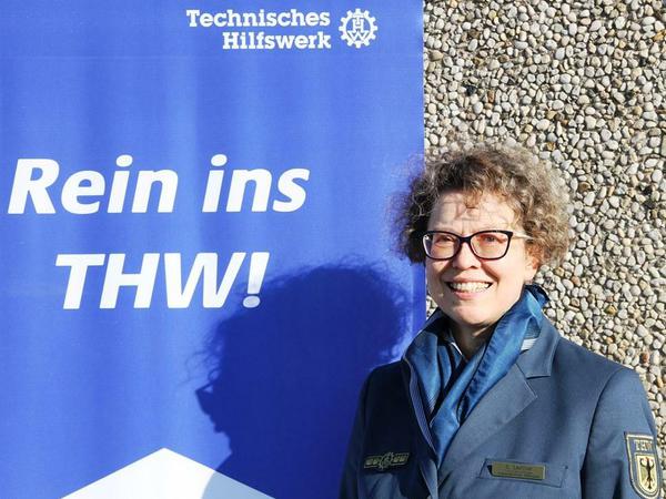 Sabine Lackner ist die erste Frau in der THW-Führungsspitze.