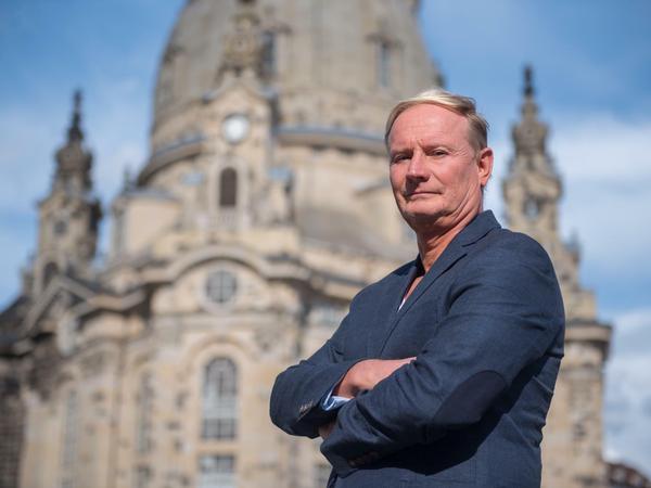Heiko Müller - Wutbürger aus Dresden. Pegida-Sympathisant, AfD-Mitglied, besorgt. 