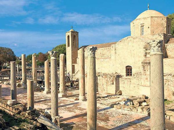 Die spätbyzantinische Kirche Agia Kyriaki Chrysopolitissa.