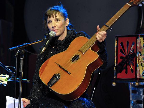 Meret Becker ist auch als Sängerin erfolgreich. Hier bei einem Auftritt im neuen Wintergarten an der Potsdamer Straße.