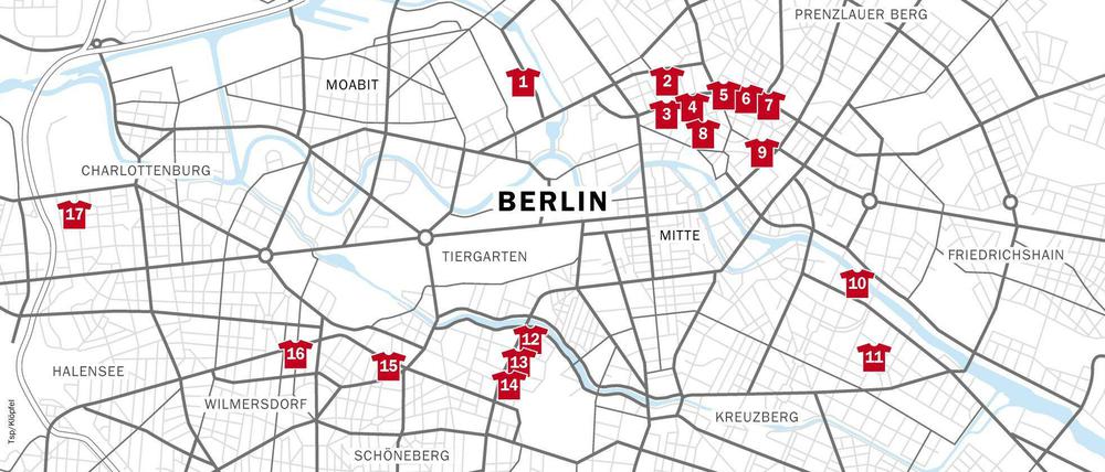 Viele der Teilnehmer der Berliner Modewoche haben eigene Läden in Berlin, andere kann man in Konzeptläden oder dem KaDeWe kaufen. 