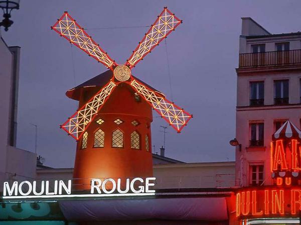 Das Moulin Rouge lockt inzwischen fast ausschließlich Touristen an. 