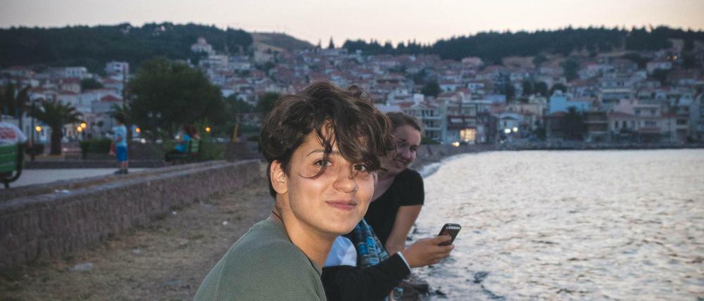 Schicksalsort. Auf Lesbos betrat Sarah Mardini europäischen Boden, hier wurde sie verhaftet.