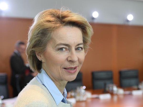 Unter Druck: Verteidigungsministerin Ursula von der Leyen (CDU).