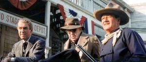 James Stewart, John Ford und John Wayne