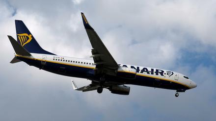 Ein Flugzeug von Ryanair. (Symbolbild)