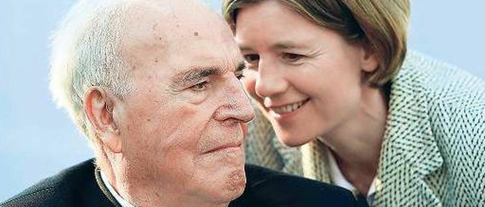 Helmut Kohl mit seiner Frau Maike Richter-Kohl