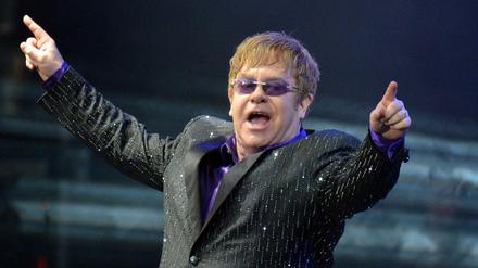 Der britische Musiker Elton John.