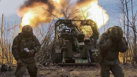 Die russische Armee ist in der Ukraine in der Offensive.