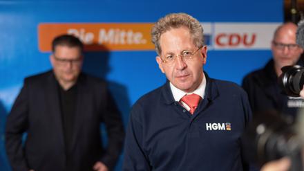 Bundestagswahl 2021 - Hans-Georg Maaßen, CDU-Direktkandidat. 