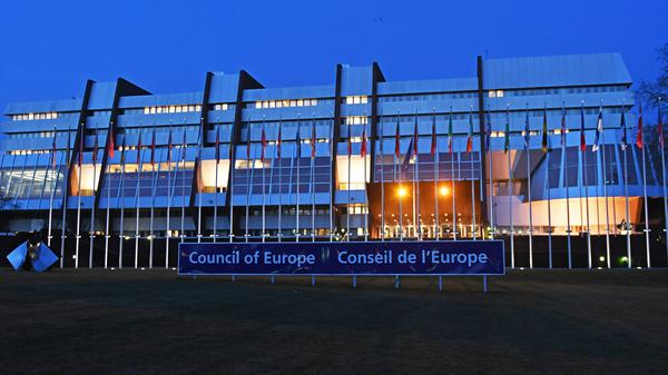Das Gebäude des Europarats in Straßburg.