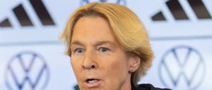 Bundestrainerin Martina Voss-Tecklenburg muss in der WM-Vorbereitung umplanen.