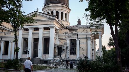 Die Angriffe auf die Verklärung-Christi-Kathedrale in Odessa zielen auf das Herz der ukrainischen Kultur.