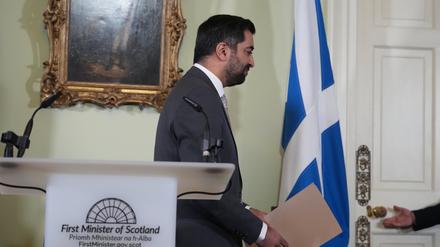 Der schottische Regierungschef Humza Yousaf hat seinen Rücktritt angekündigt.