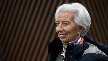 EZB-Chefin Christine Lagarde beim Weltwirtschaftsforum in Davos.
