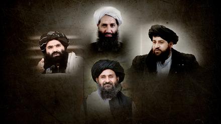 Die wichtigsten Führer der Taliban.