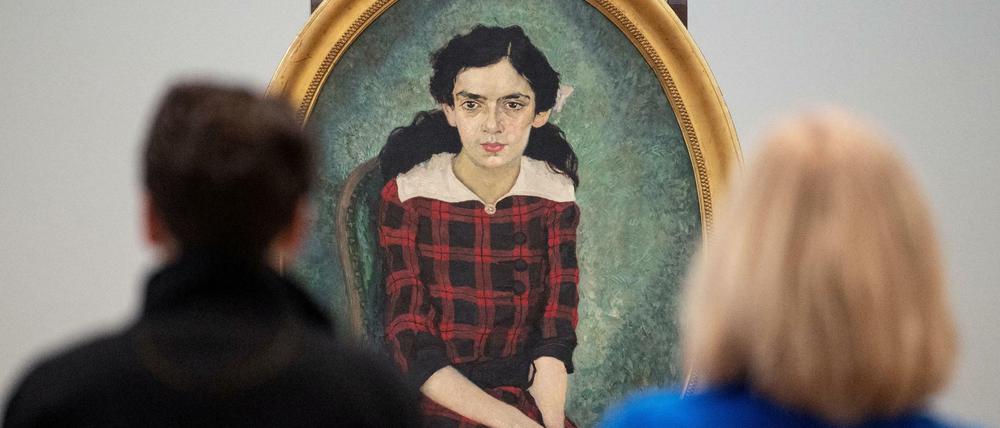 Raubkunst: Das Porträt "Grete Marx" von Bernhard Pankok aus dem Jahr 1915 