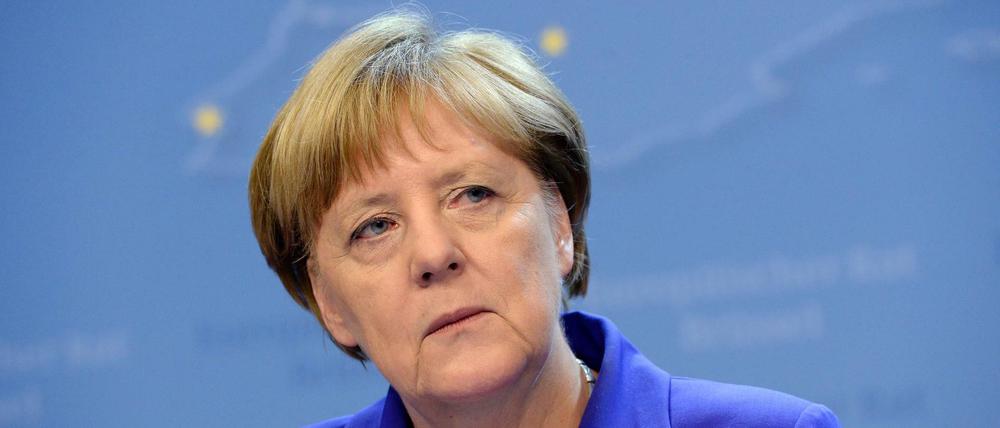 German Chancellor Angela Merkel. 