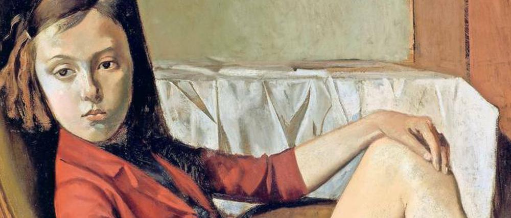 Thérèse, porträtiert 1938 von Balthus