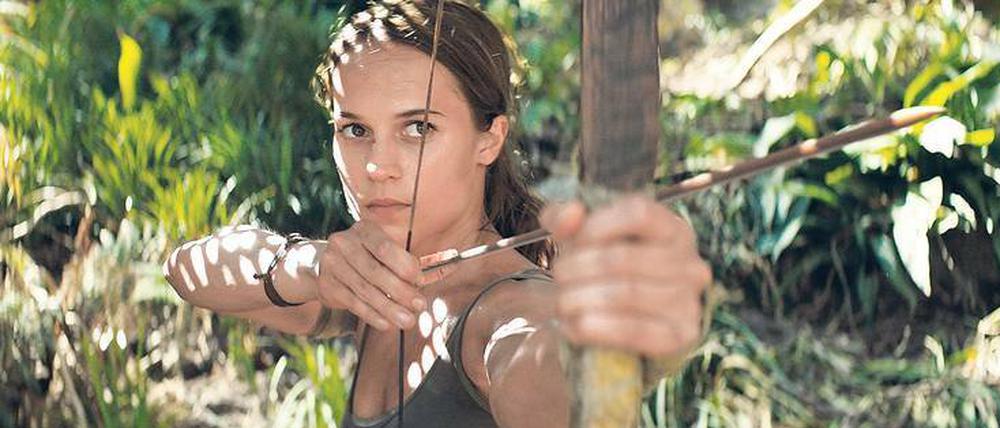 Alicia Vikander überzeugt in „Tomb Raider“ mit Schlagkraft statt mit knappen Outfits. 