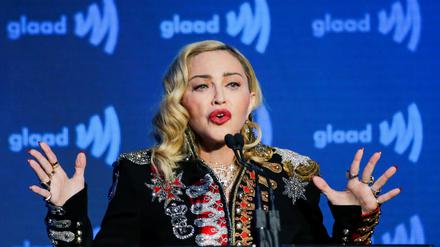 Madonna bei der GLAAD Awards Verleihung in New York im Mai 2019.