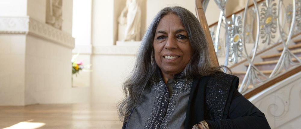 Die indische Verlegerin, Schriftstellerin und Frauenrechtlerin Urvashi Butalia, Preisträgerin der Goethe-Medaille 2017.