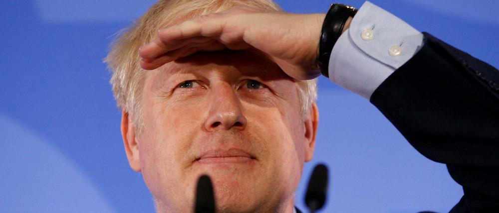 Höhere Weihen im Blick: Kandidat Boris Johnson