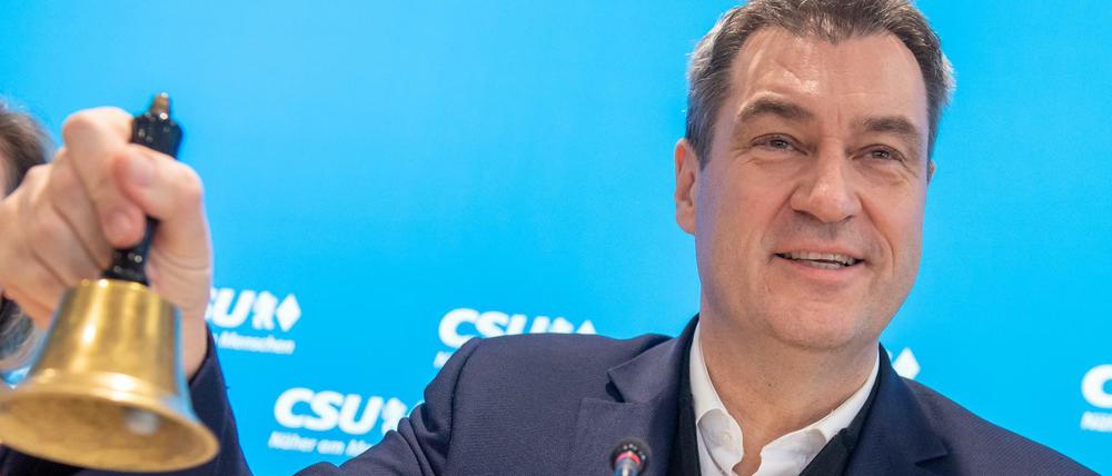 Die CSU und ihr Chef Markus Söder wollen auch ein Wörtchen mitreden bei der Kanzlerkandidatur. 