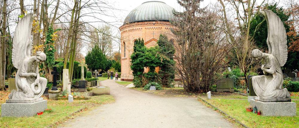 Domfriedhof St. Hedwig in Berlin-Mitte.