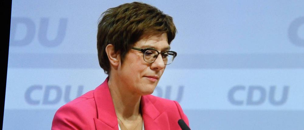 Annegret Kramp-Karrenbauer (CDU).