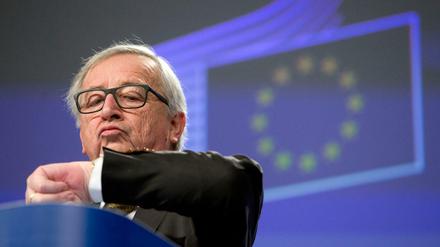 Seine Zeit läuft ab: EU-Kommissionschef Jean-Claude Juncker. 
