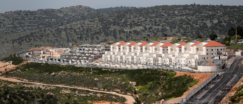 Die israelische Siedlung Beitar Illit im Westjordanland.