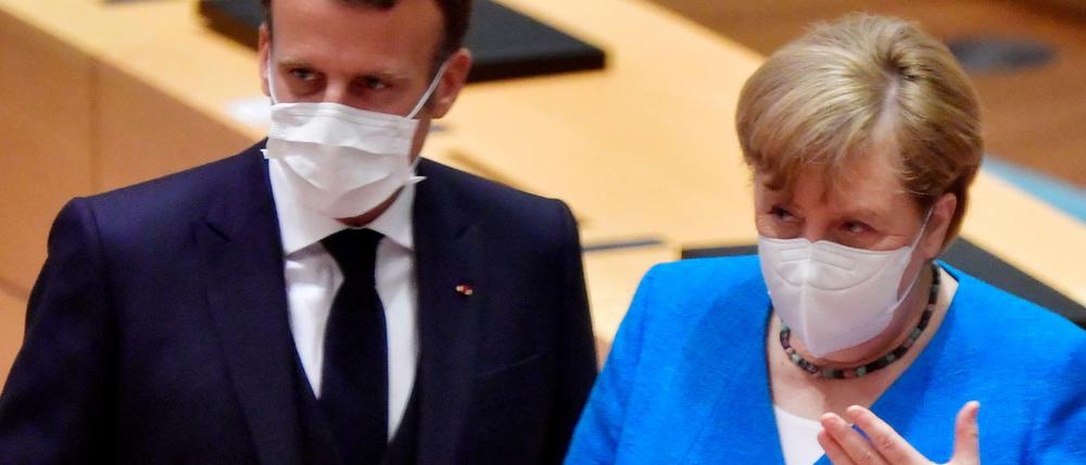 Das Billionen Euro schwere Finanzpaket ist das Projekt von Frankreichs Präsident Emmanuel Macron und Kanzlerin Angela Merkel.