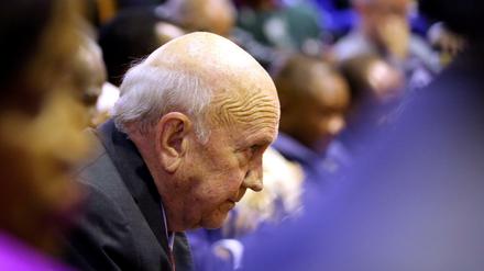Südafrikas Ex-Präsident de Klerk ist tot.
