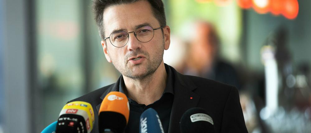 Der Angreifer: SPD-Fraktionschef Thomas Kutschaty erkläre am Donnerstag seine Kandiatur um den Landesvorsitz. 