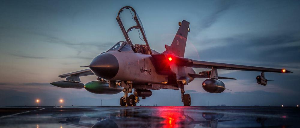 Tornado-Kampfjets der Bundeswehr könnten zum Einsatz kommen.