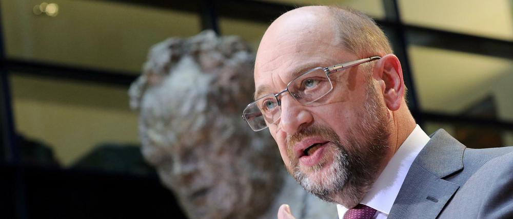 Ex-SPD-Chef Martin Schulz. 